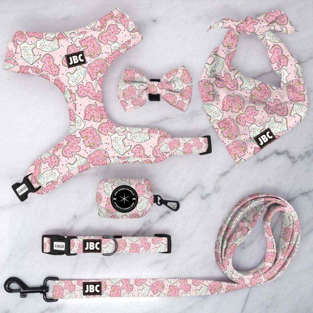 Pink Animal Cracker Collection - Jersey Border Collars