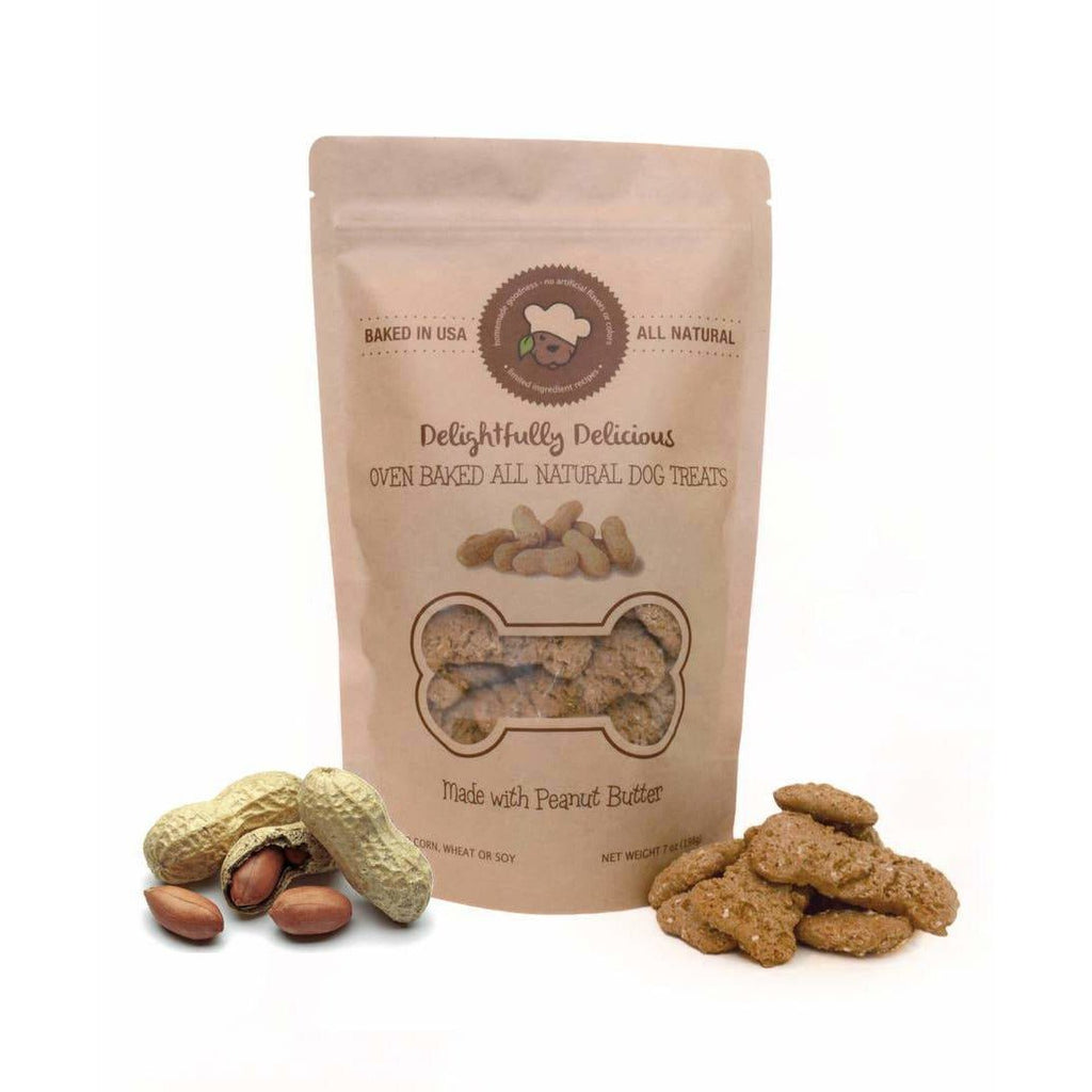 Oven Baked Organic Peanut Butter Dog Treat - Jersey Border Collars