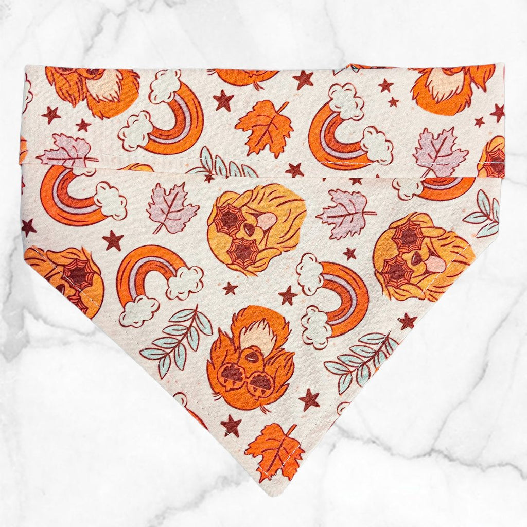 Falling Groovy Bandana - Jersey Border Collars