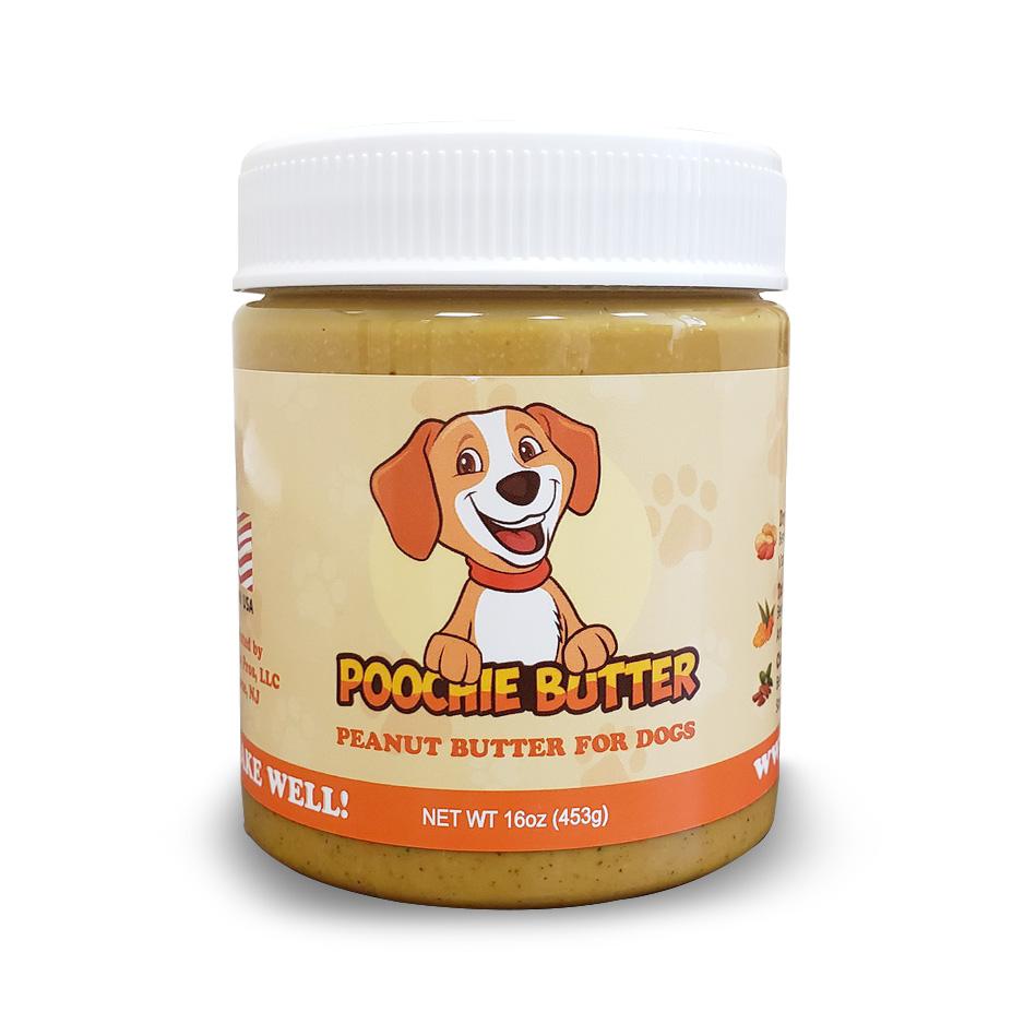 All Natural Dog Peanut Butter (w/ 5 Added Ingredients) - Jersey Border Collars