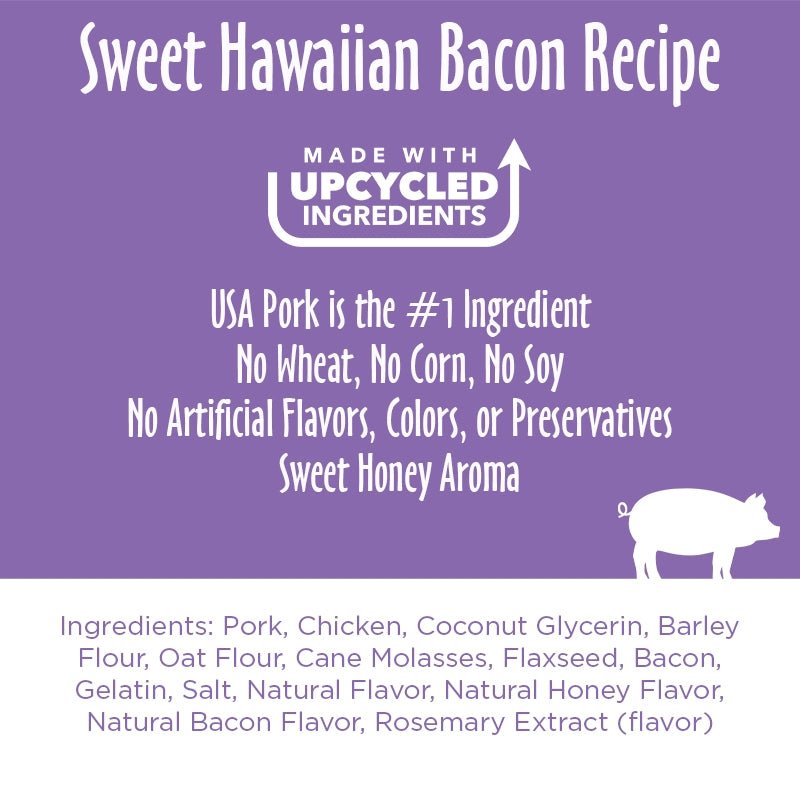 Disney Table Scraps Sweet Hawaiian Bacon Recipe Treats 5oz - Jersey Border Collars