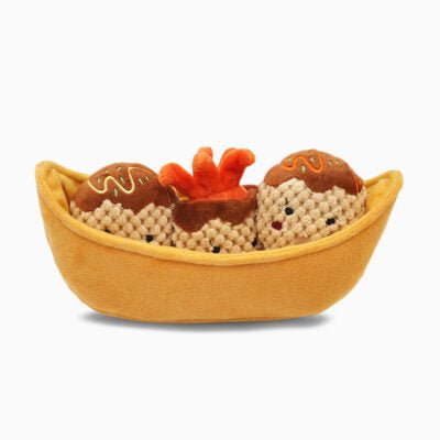 Foodie Japan | Takoyaki Dog Toy - Jersey Border Collars