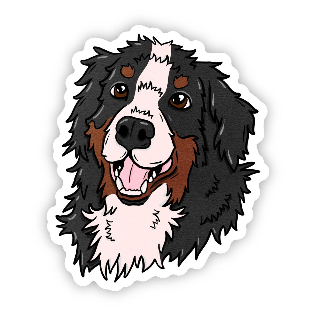 Bernese Mountain Dog Sticker - Jersey Border Collars