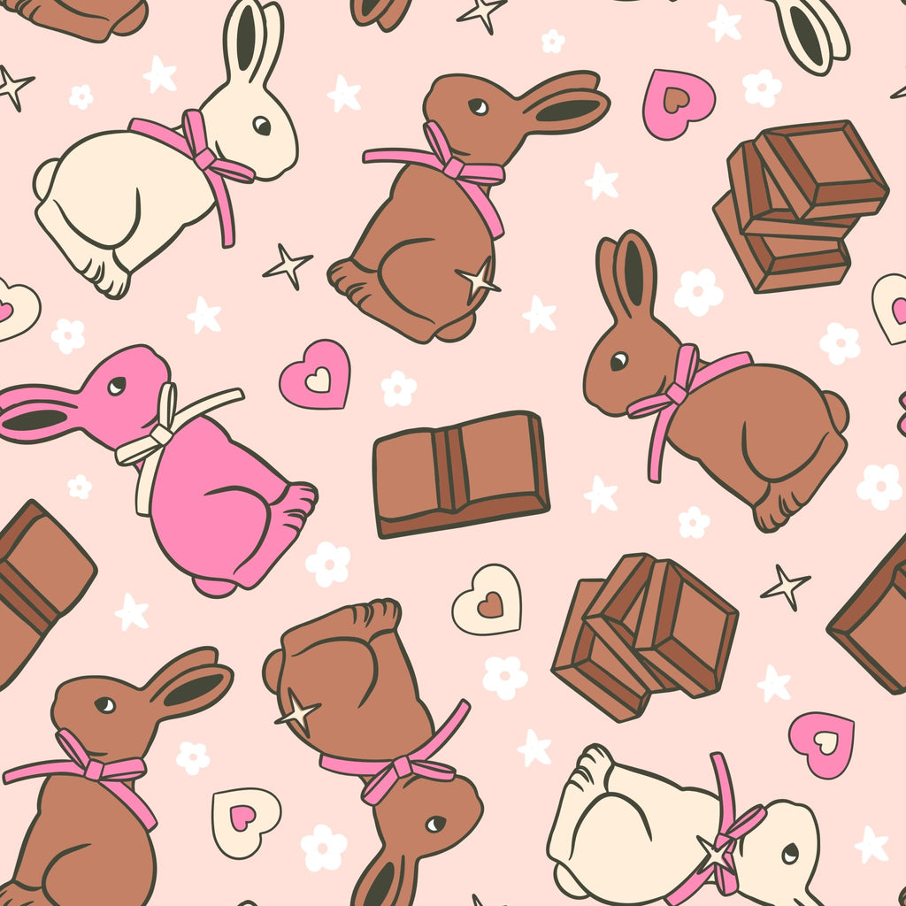 Chocolate Bunny Bandana - Jersey Border Collars