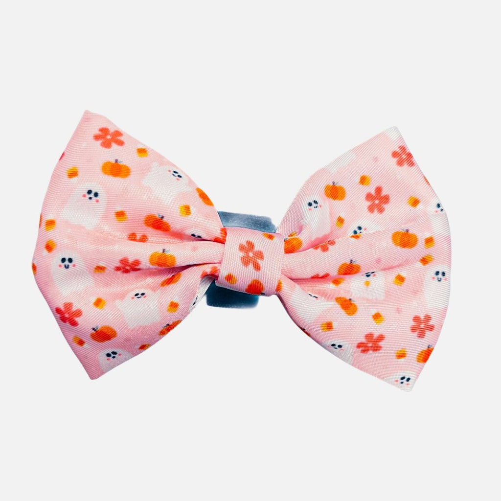 Corny Ghosts Bow Tie - Jersey Border Collars