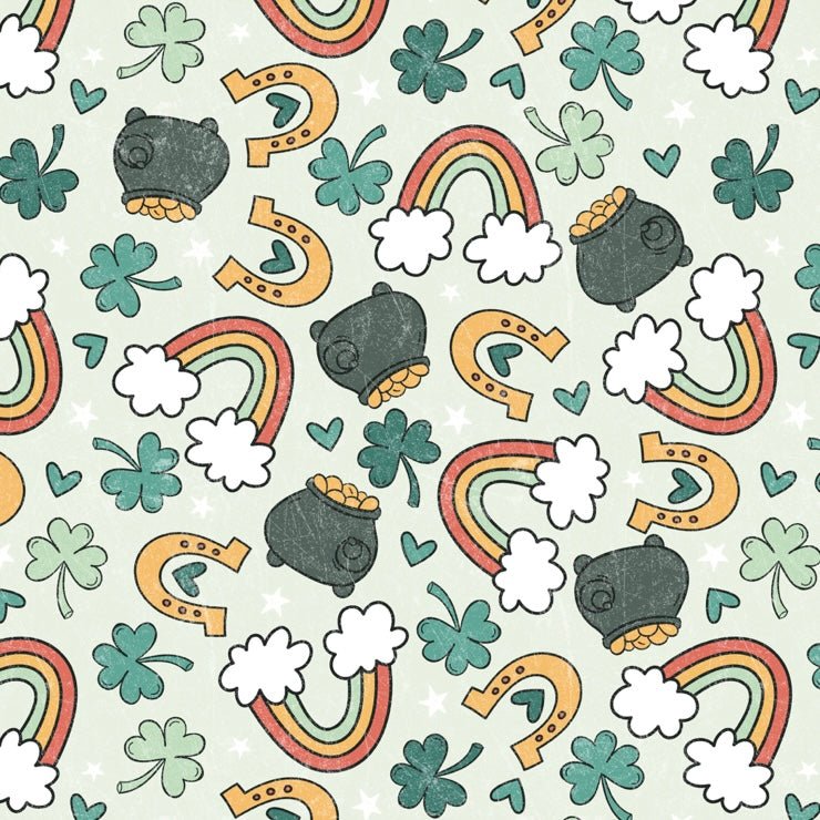 Luck of The Irish Bandana - Jersey Border Collars