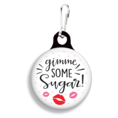 Gimme Some Sugar Collar Charm - Jersey Border Collars