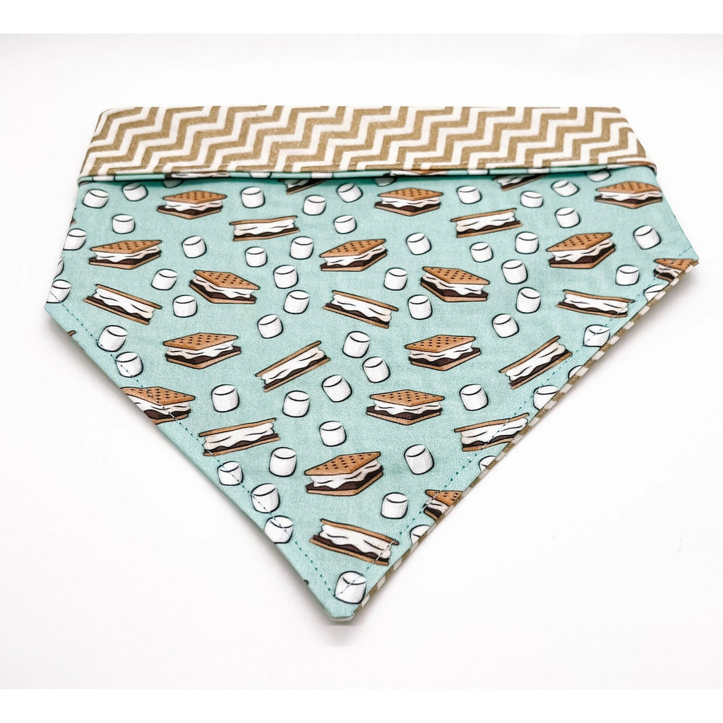 Smore's Bandana - Reversible - Jersey Border Collars