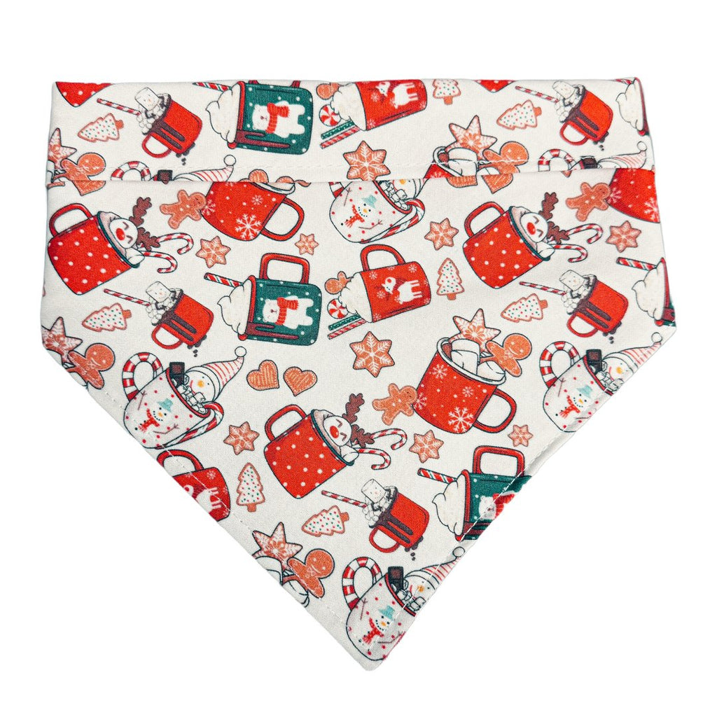 Loco for Hot Coco Bandana - Jersey Border Collars