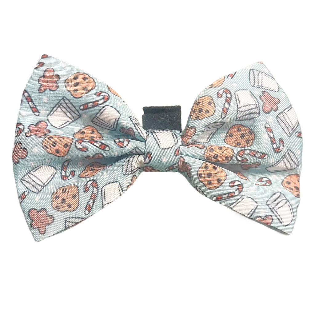 Milk & Cookies Bow Tie - Jersey Border Collars