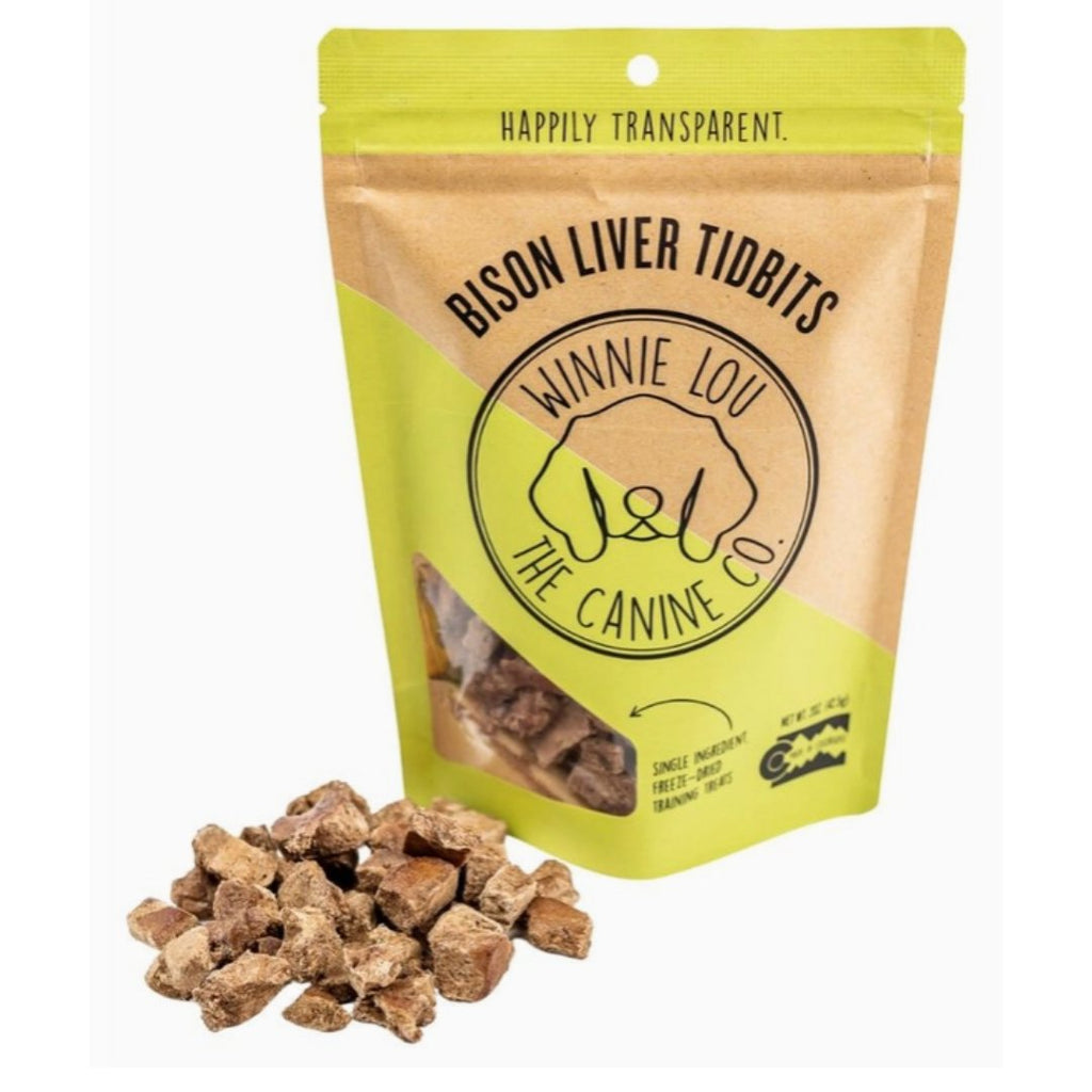 Bison Liver Tidbits - Jersey Border Collars