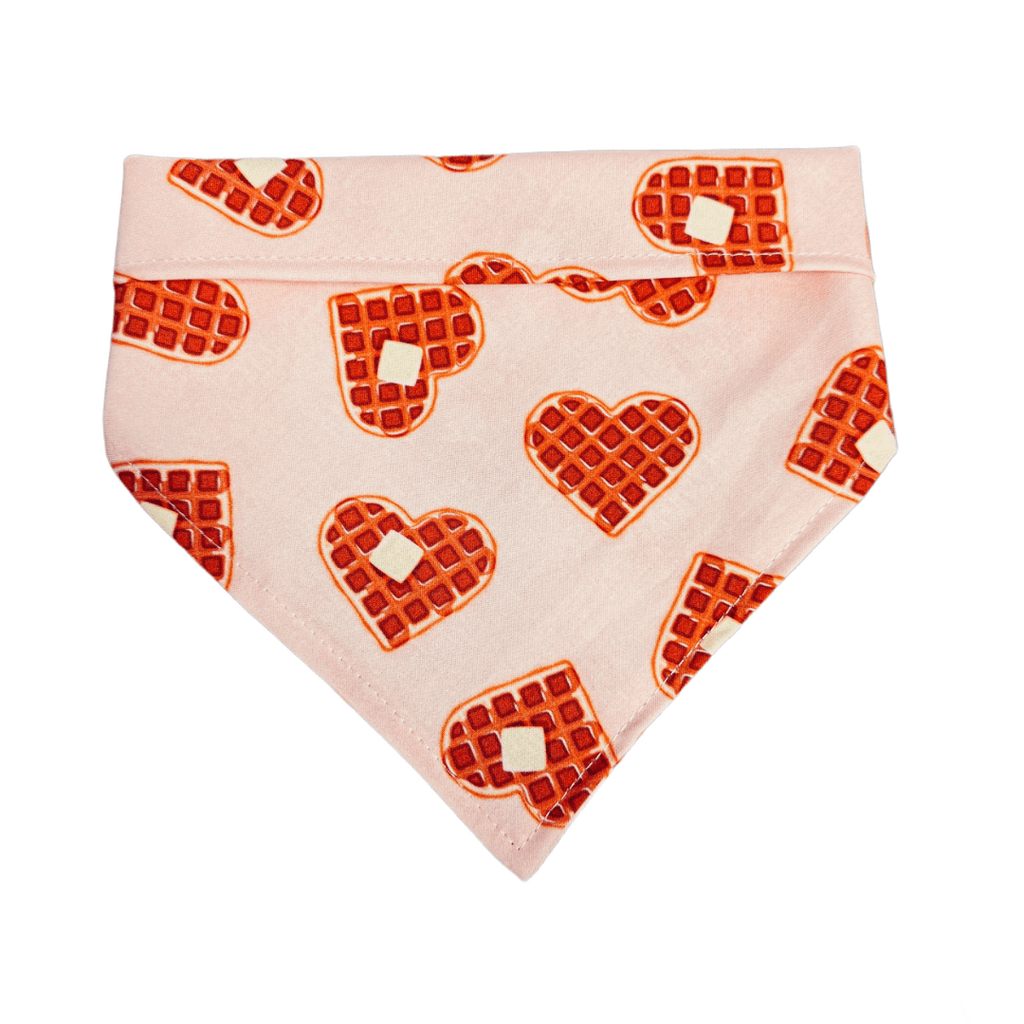 I Waffle You Bandana - Jersey Border Collars