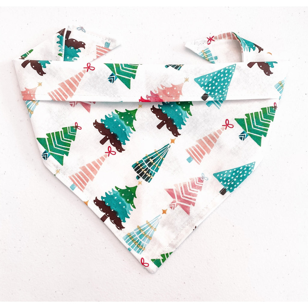 Winter Trees Bandana - Jersey Border Collars