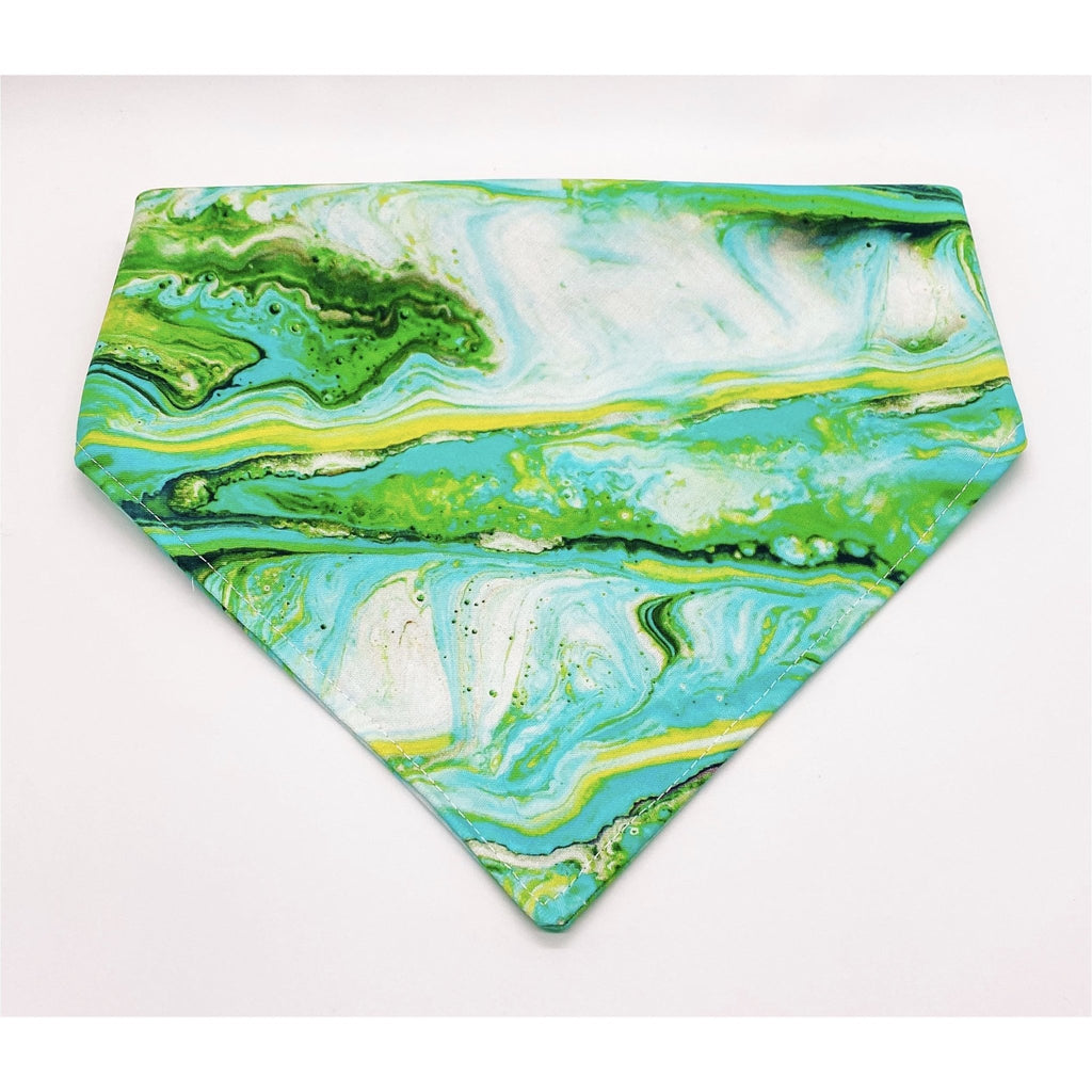 Emerald Blast Bandana - Jersey Border Collars