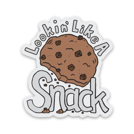 Lookin Like A Snack Cookie Sticker - Jersey Border Collars