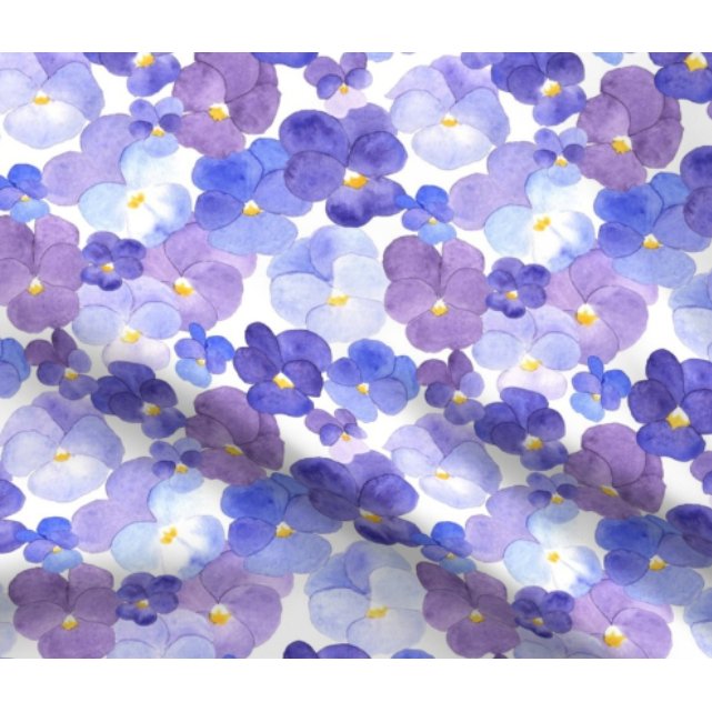 Purple Bloom Bandana - Jersey Border Collars