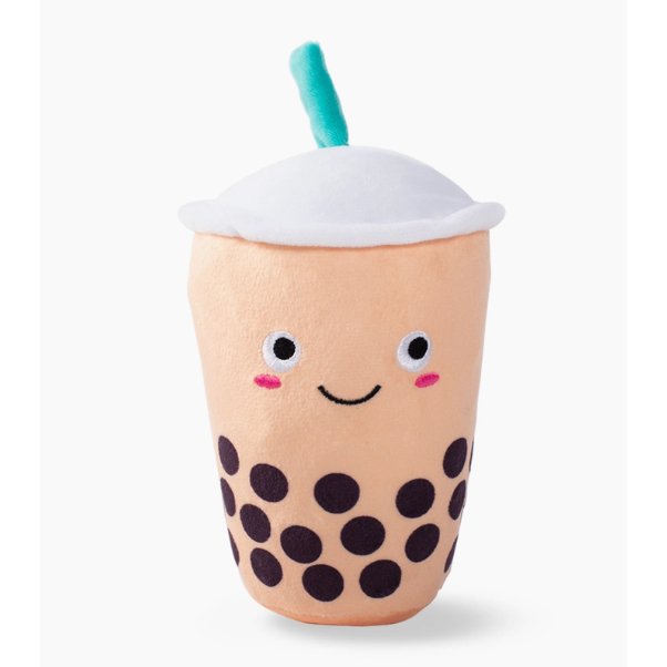 Plush Dog Toy - It's Boba Time - Jersey Border Collars