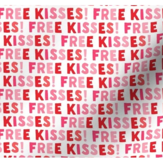 Free Kisses Bandana - Jersey Border Collars