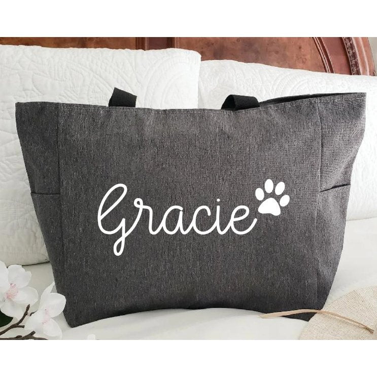 Custom Dog Mom Pet Bag - Jersey Border Collars