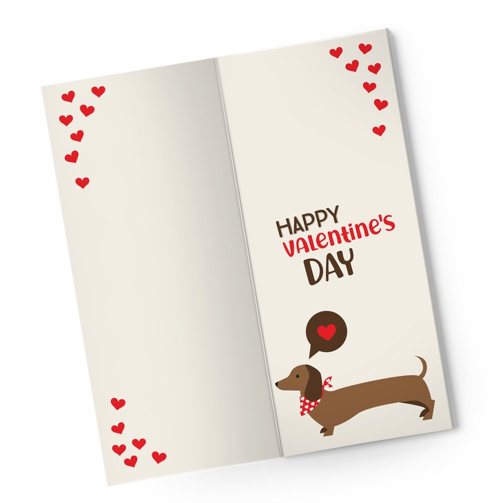 Valentine's Day Chocolate Card: "I Love You SoOoO Much" - Jersey Border Collars