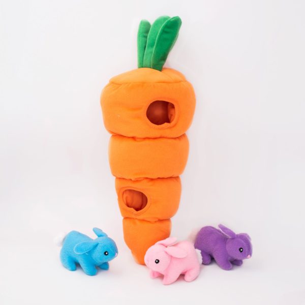 Zippy Burrow - Easter Carrot (This is Huge!) - Jersey Border Collars