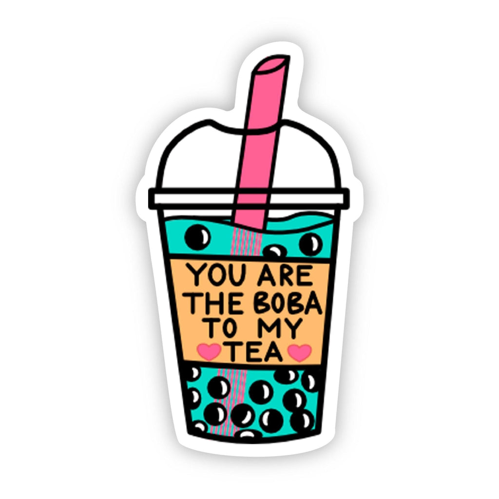 You Are The Boba to my Tea Sticker - Jersey Border Collars