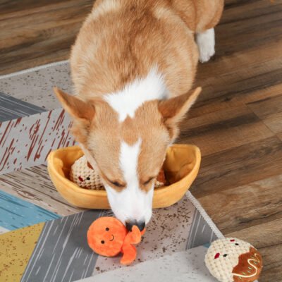 Foodie Japan | Takoyaki Dog Toy - Jersey Border Collars