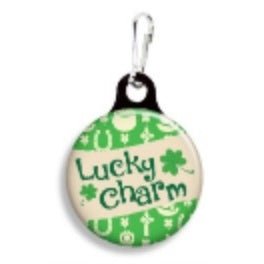 Lucky Charm St Patrick's Day Collar Charm - Jersey Border Collars