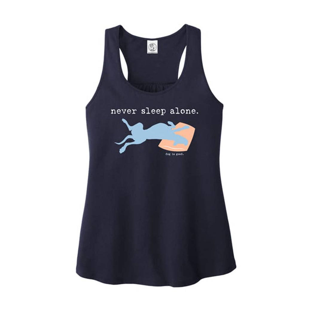 Never Sleep Alone Tank Top - Jersey Border Collars