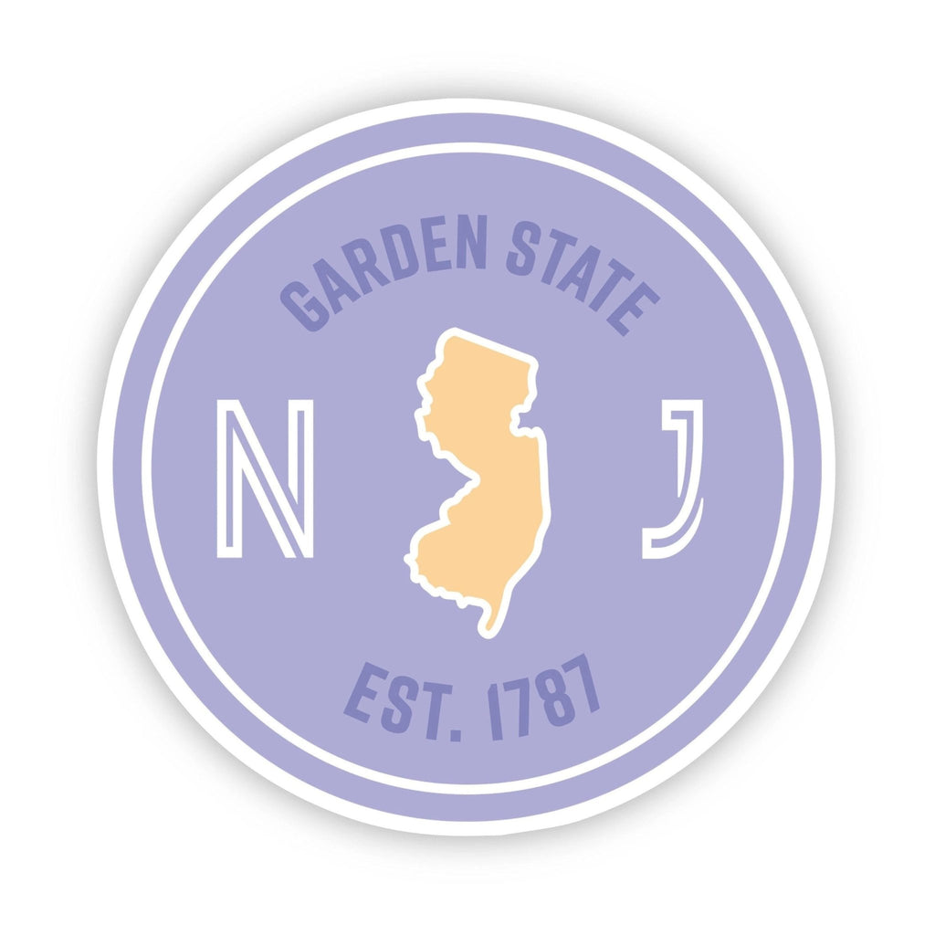 Garden State New Jersey Sticker - Jersey Border Collars