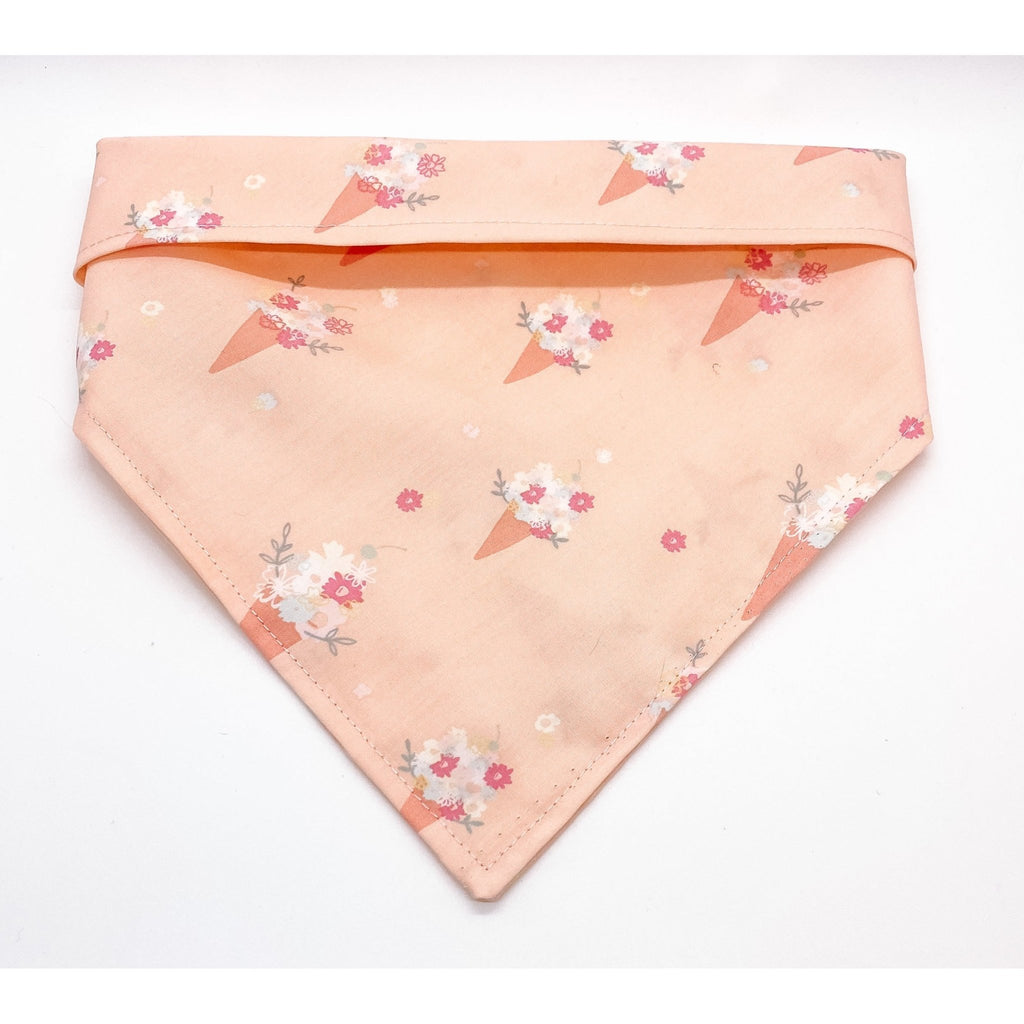 Blooming Ice Cream Bandana - Jersey Border Collars