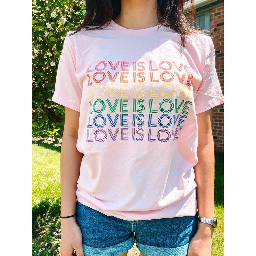 Love is Love T-Shirt - Jersey Border Collars