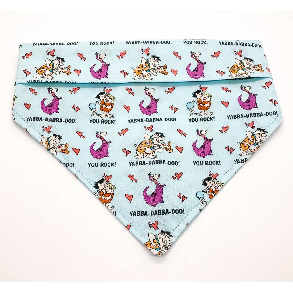 Yabba - Dabba - Doo, I Love You / Flintstones Bandana - Jersey Border Collars