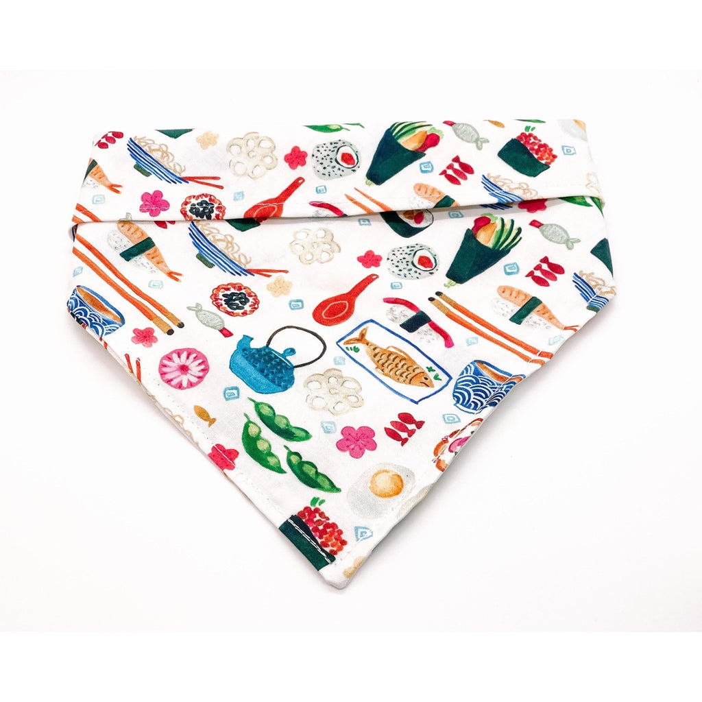 Sushi Bandana - Jersey Border Collars