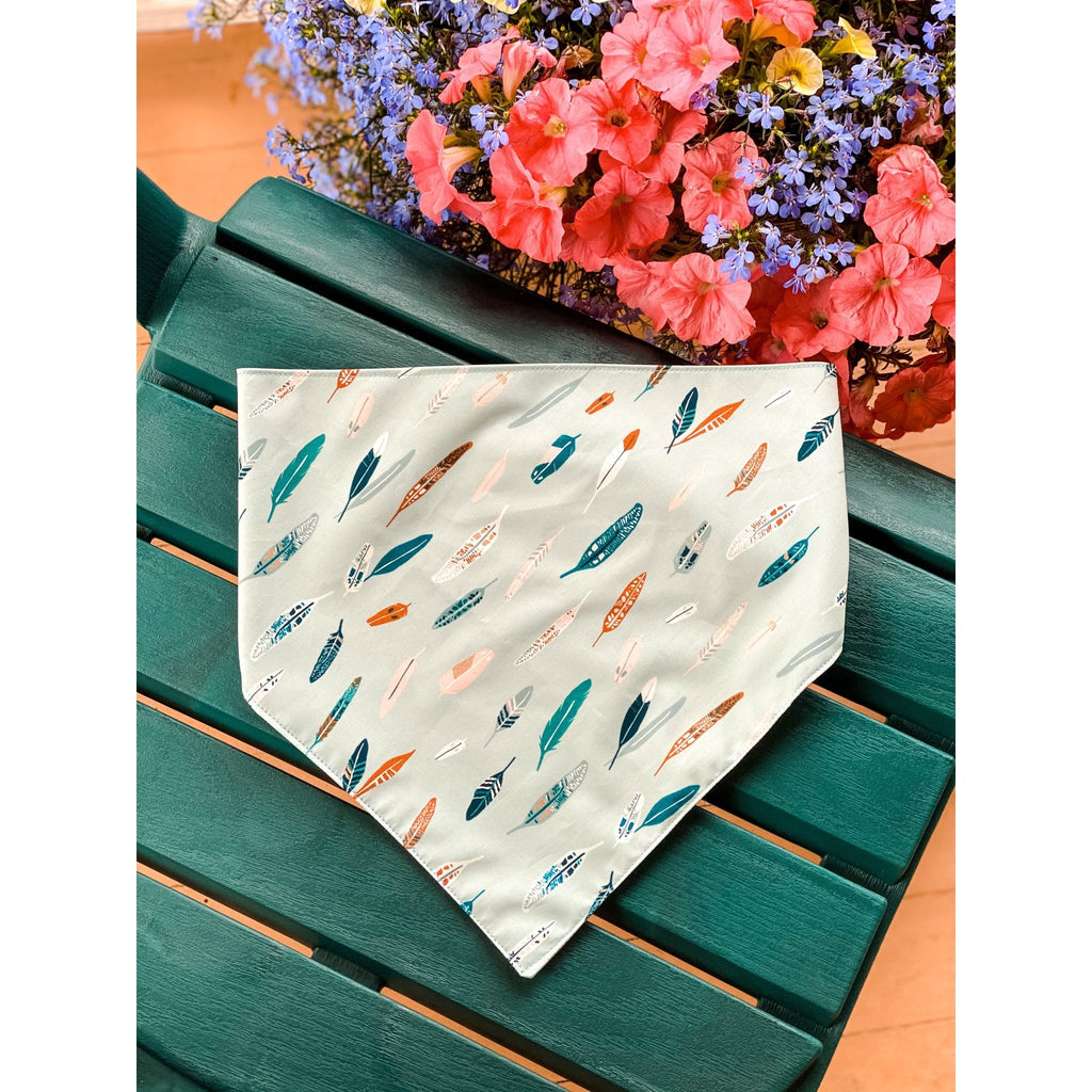 Feather Dreams Bandana - Jersey Border Collars