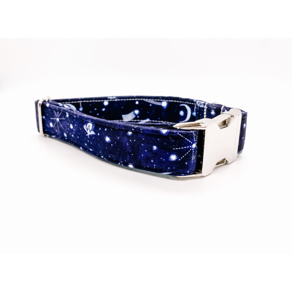 Starry Sky Firefly Adjustable Collar - Jersey Border Collars