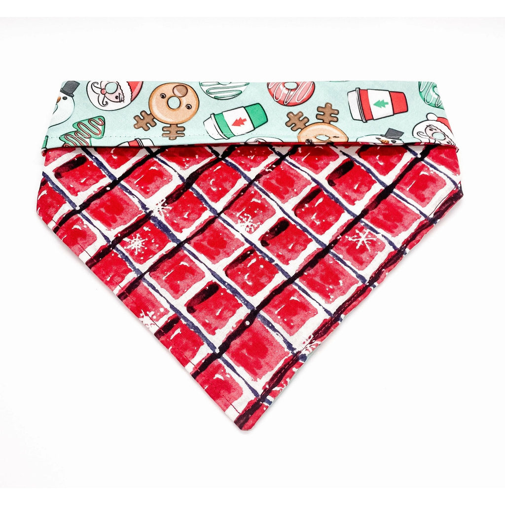 A Hole Latte Christmas - Reversible - Jersey Border Collars