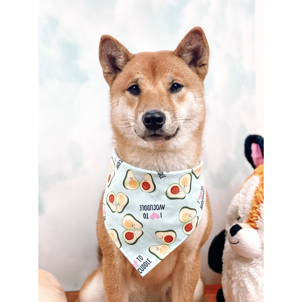 I <3 Avocuddle Bandana - Jersey Border Collars