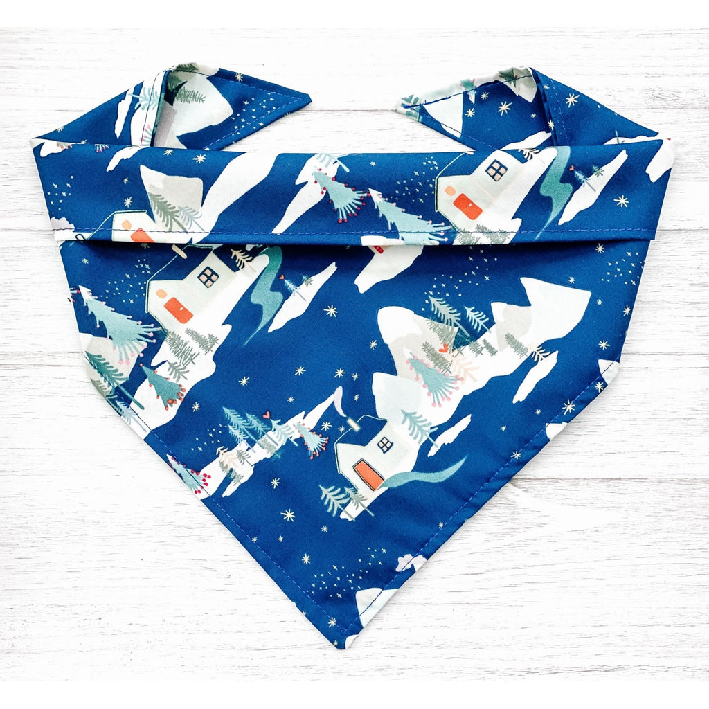 Winter Wonderland Bandana - Jersey Border Collars