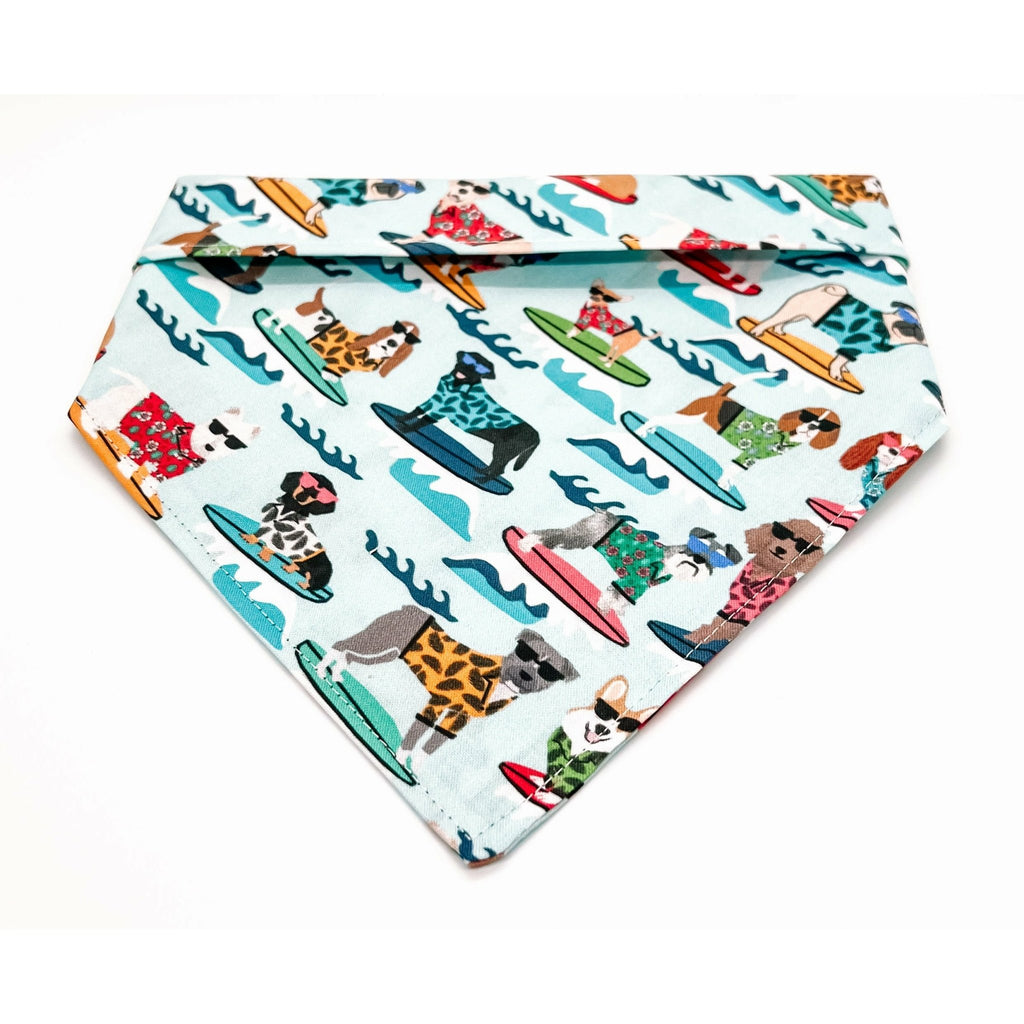 Surfs Up Pup Bandana - Jersey Border Collars