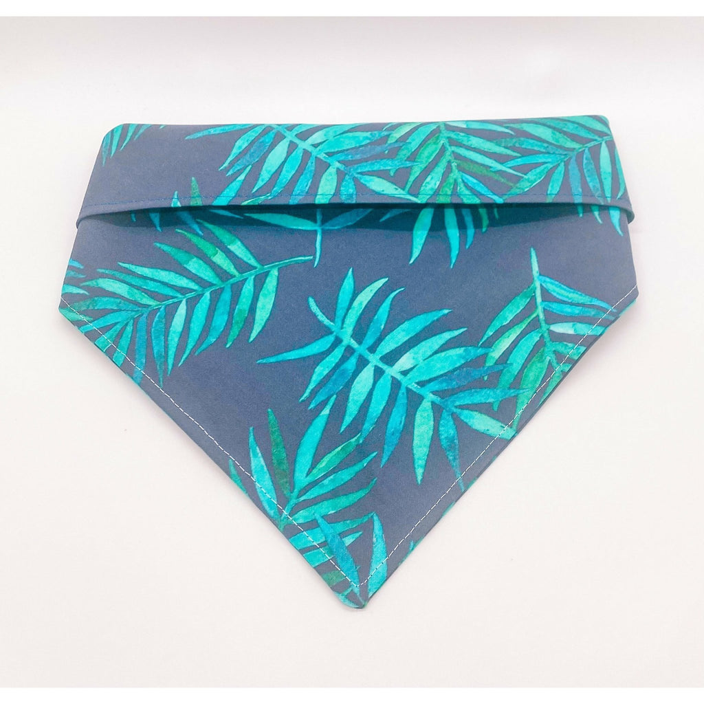 Palm Before the Storm Bandana - Jersey Border Collars