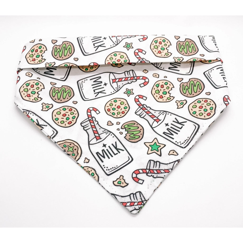 Milk & Cookies for Santa Bandana - Jersey Border Collars