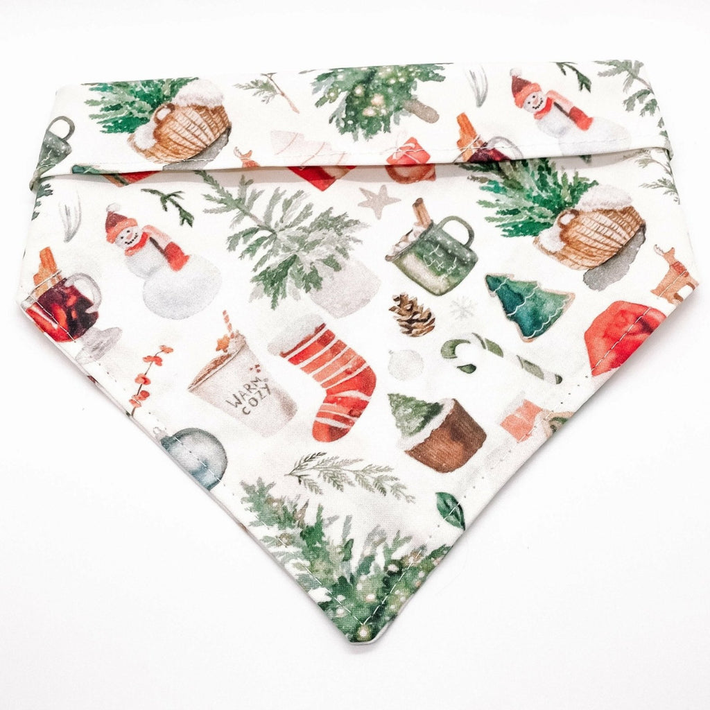 Noel Christmas Bandana - Jersey Border Collars