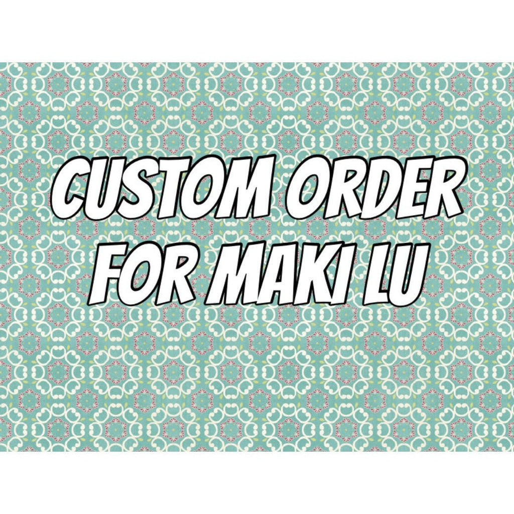 Custom Order for Maki Lu - Jersey Border Collars