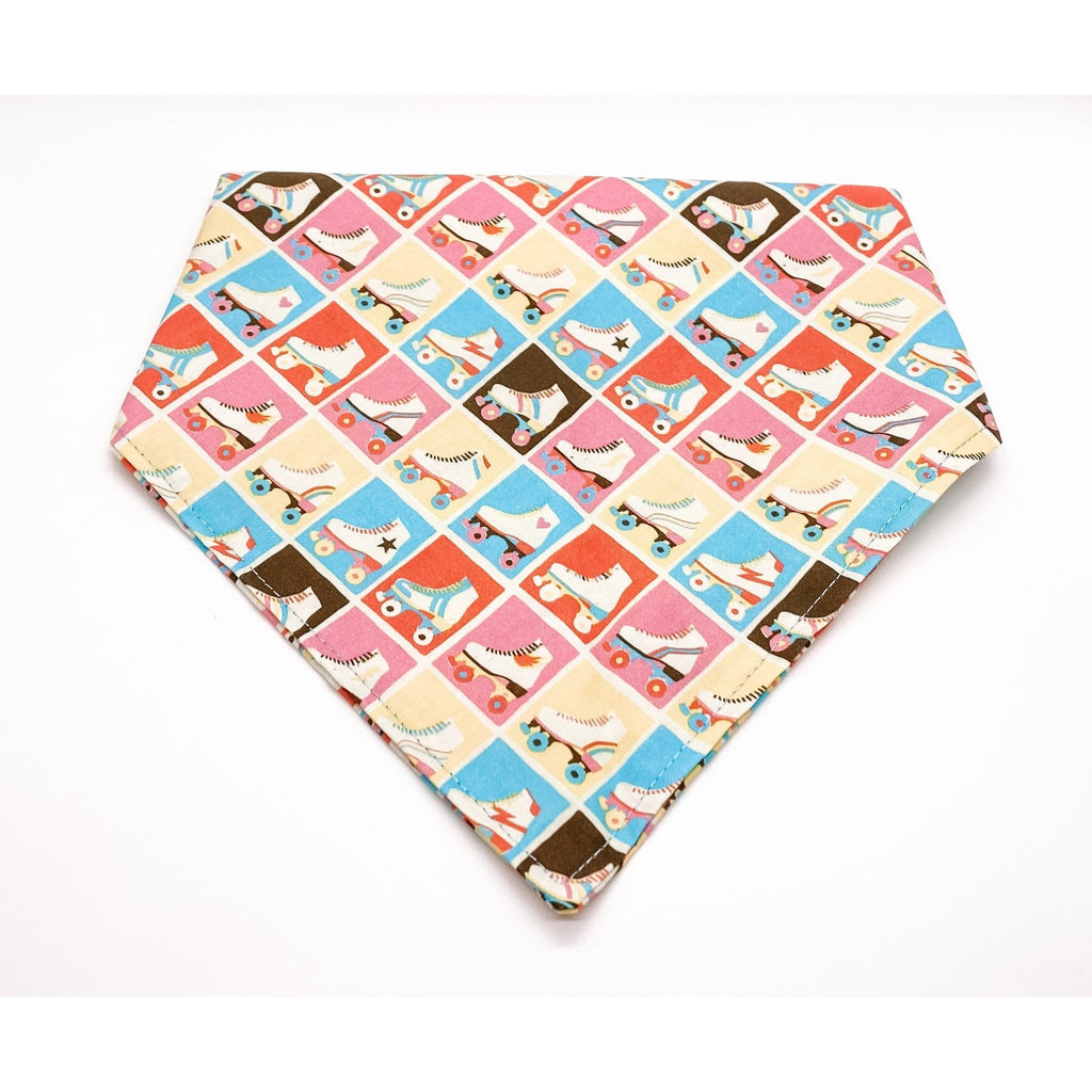 Roller Skates Bandana - Jersey Border Collars