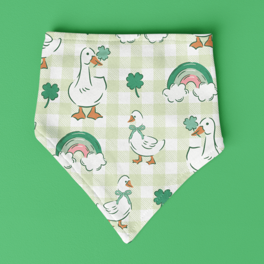 Lucky Ducks Bandana - Pre Order - Jersey Border Collars