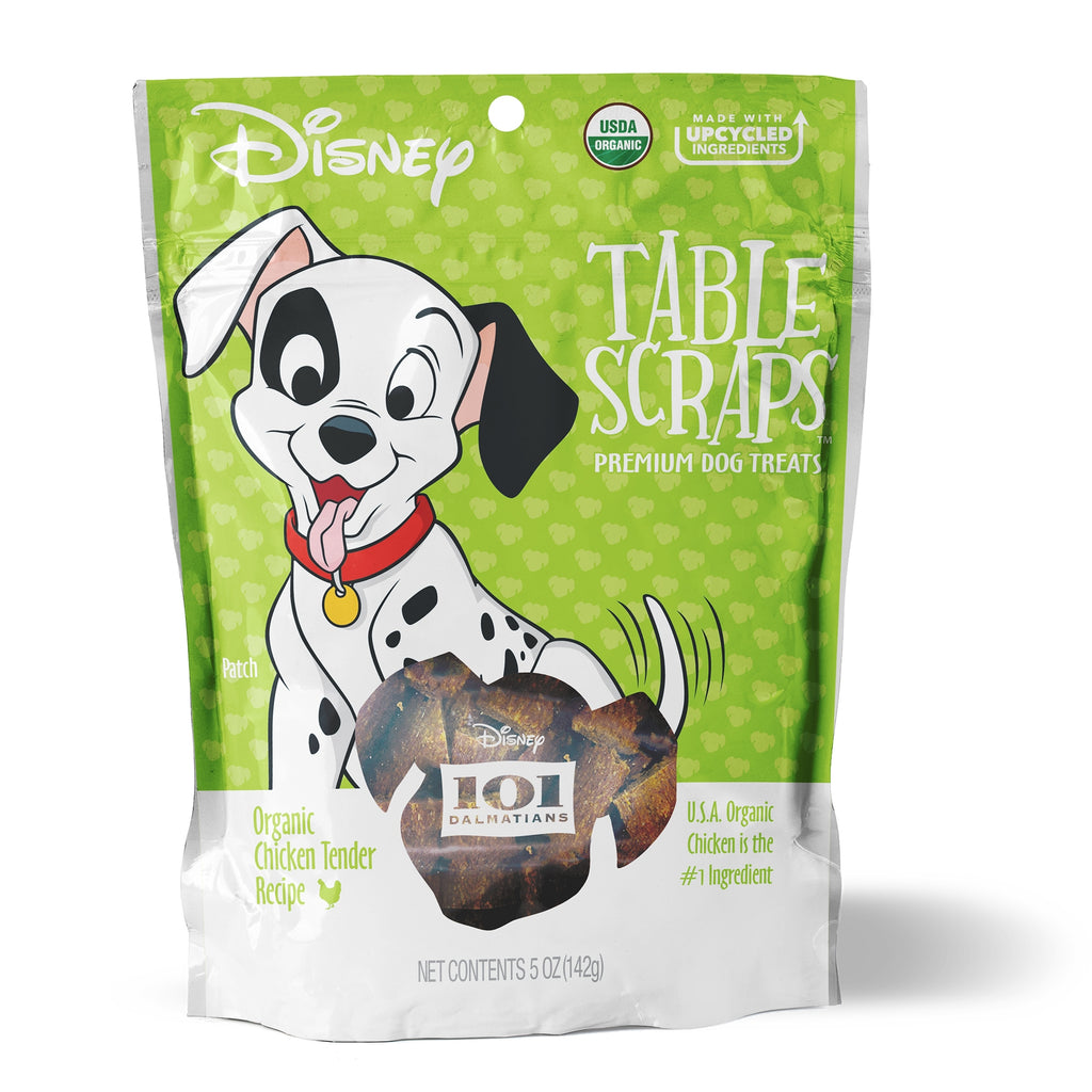 Disney Table Scraps Organic Chicken Tender Recipe Treats 5oz - Jersey Border Collars